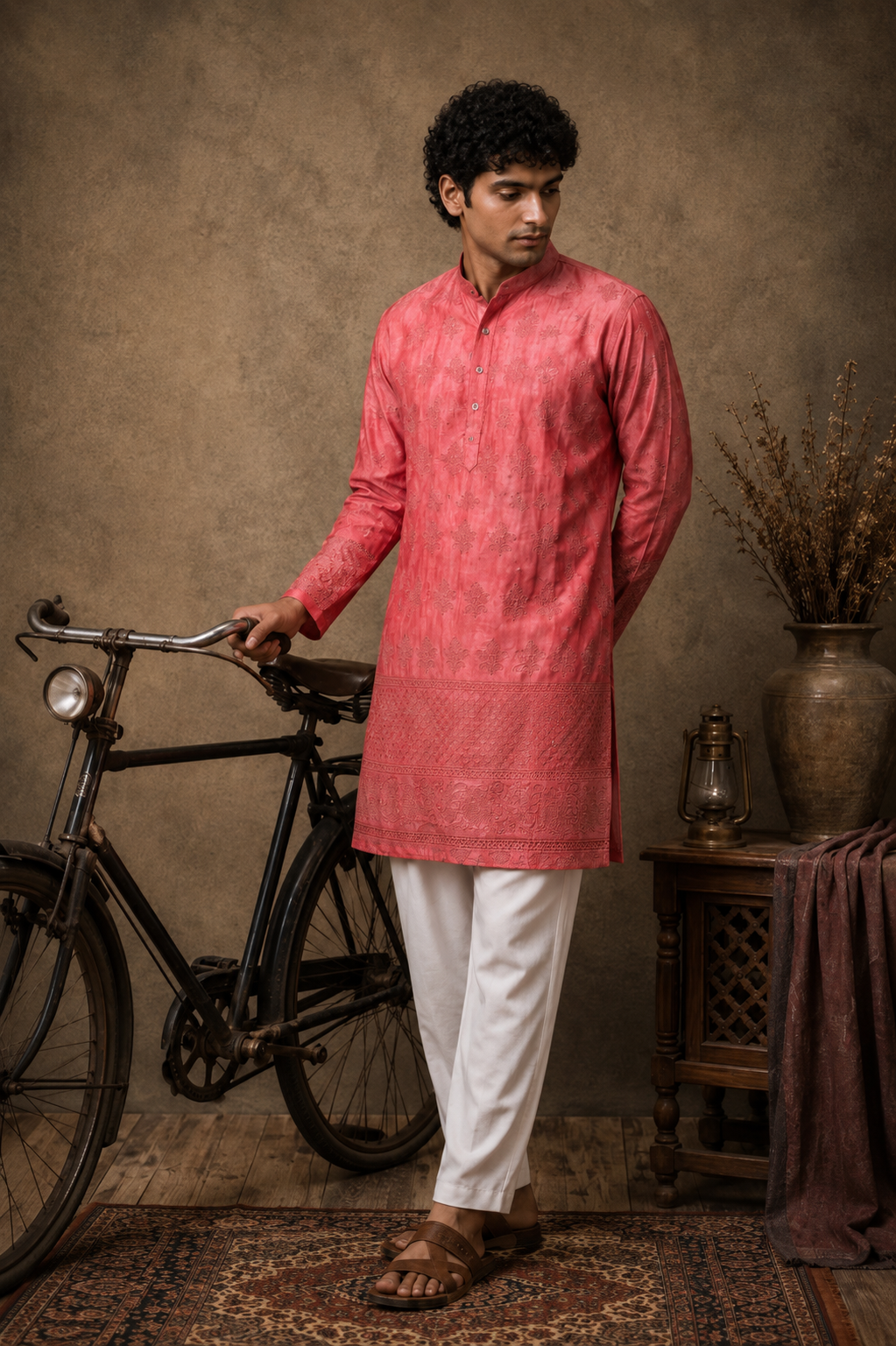 RUST KURTA